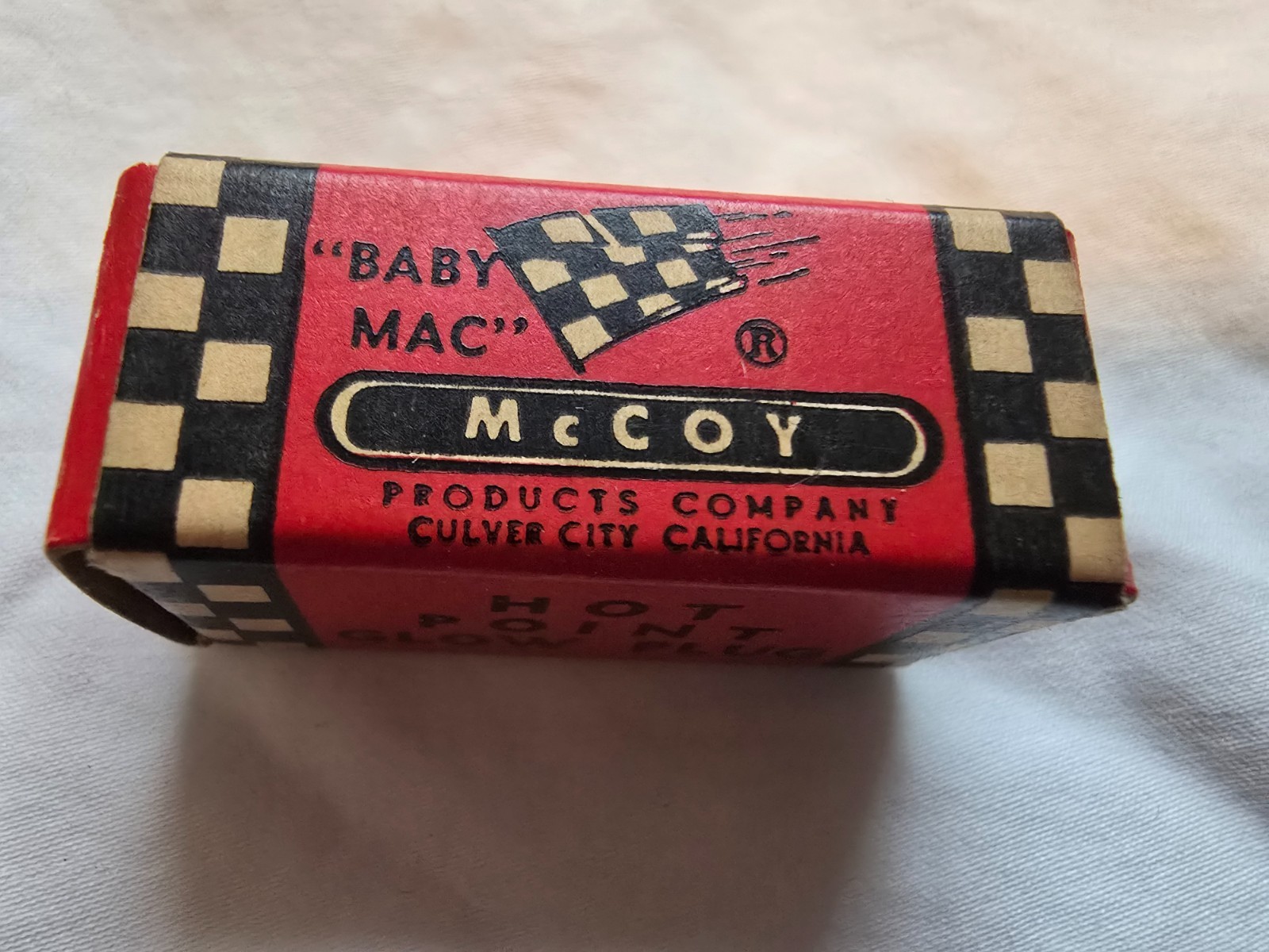 McCoy Hot Point Glow Plug "Baby Mac" For Model Airplane Engine - New