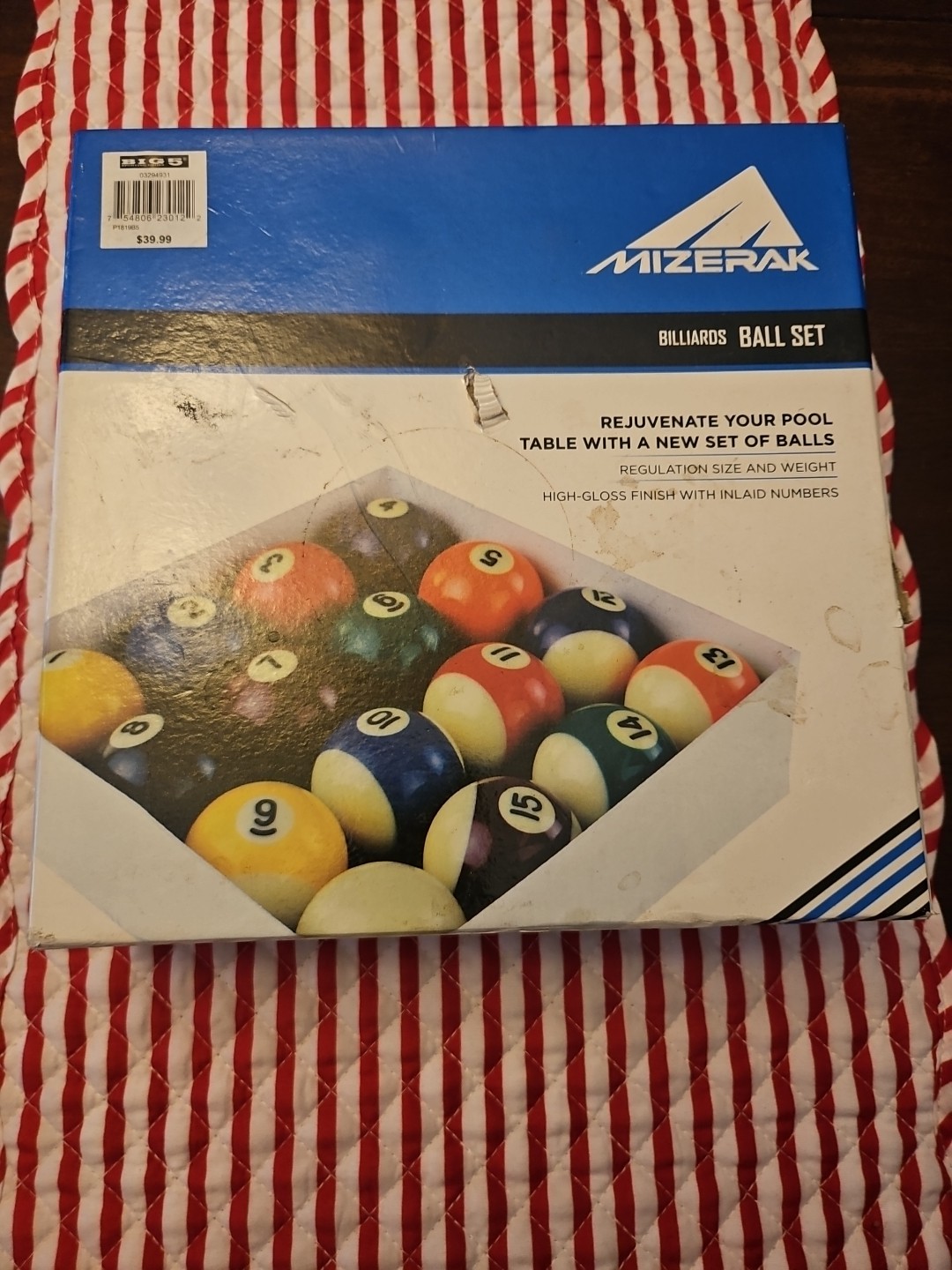Miserak Billiards Pool Ball Set