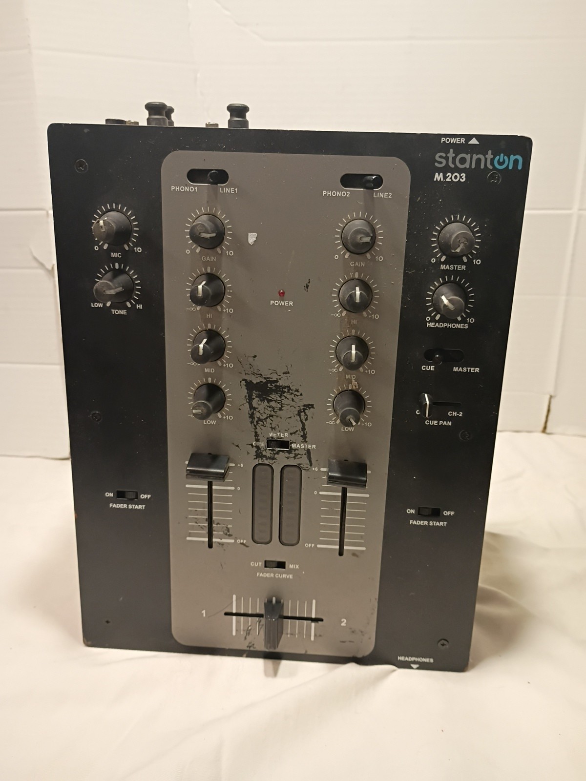 Stanton M.203 Mixer Untested As-Is A-8
