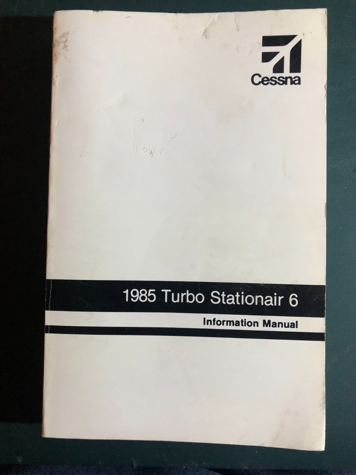 Cessna Pilot Information Manual TU206G Turbo Stationair 6,    1985