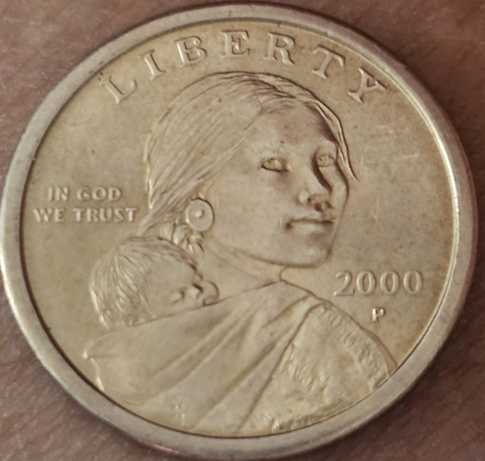 2000-P Sacagawea Error Dollar "Wounded Eagle" FS-90 Nice Coin Collectors Item