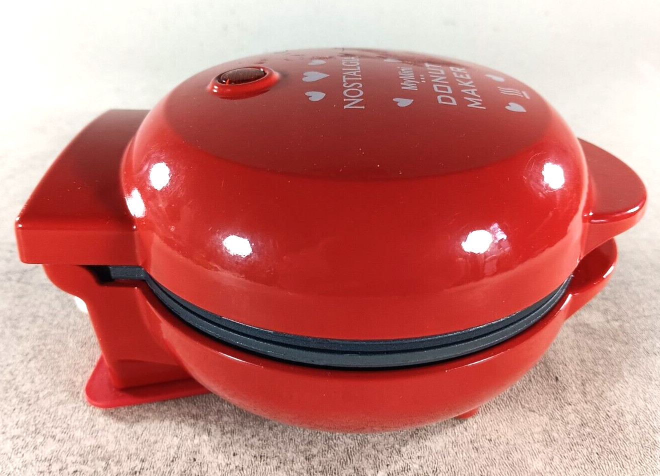 Nostalgia MyMini Orbital Donut Maker Red