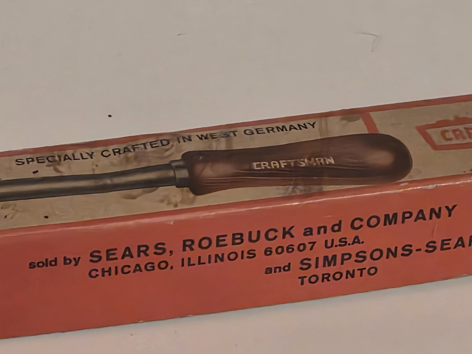 Vintage Craftsman Spiral Ratchet Screwdriver