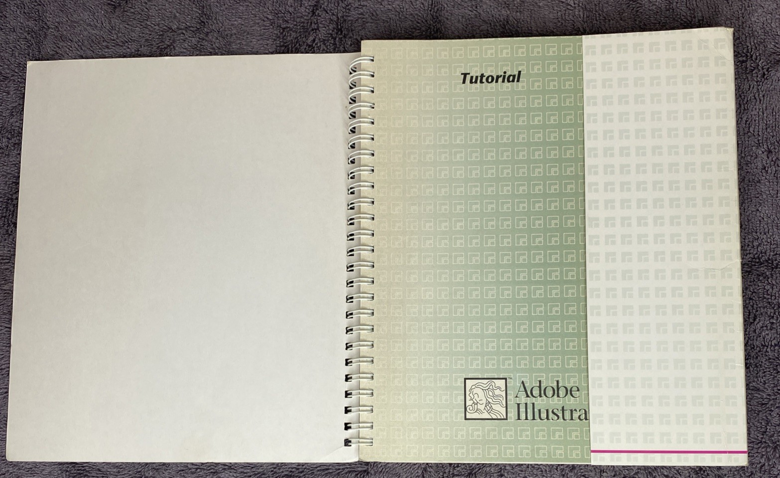 Vintage Adobe Illustrator 88 Tutorial Manual Book Design Illustration 1988 USA