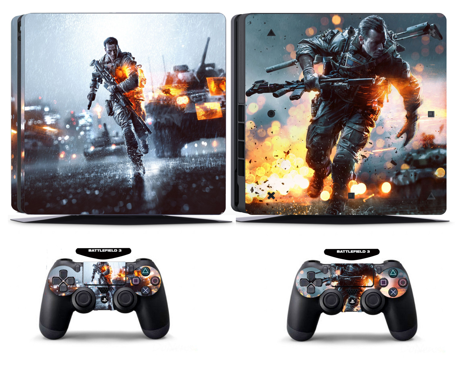 Battle 259 Vinly Skin Sticker Cover for Sony PS4 Slim PlayStation 4 SLIM