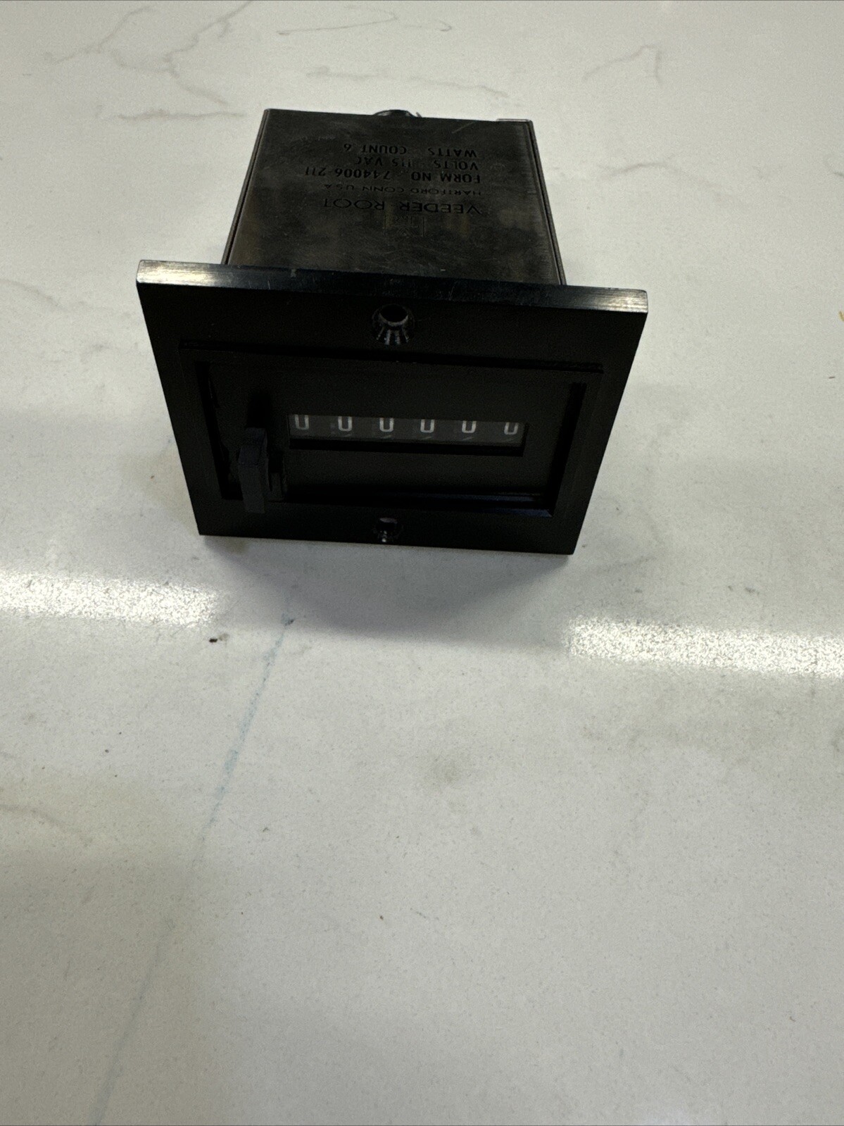 Veeder Root Panel Counter 744006-211 Chipped