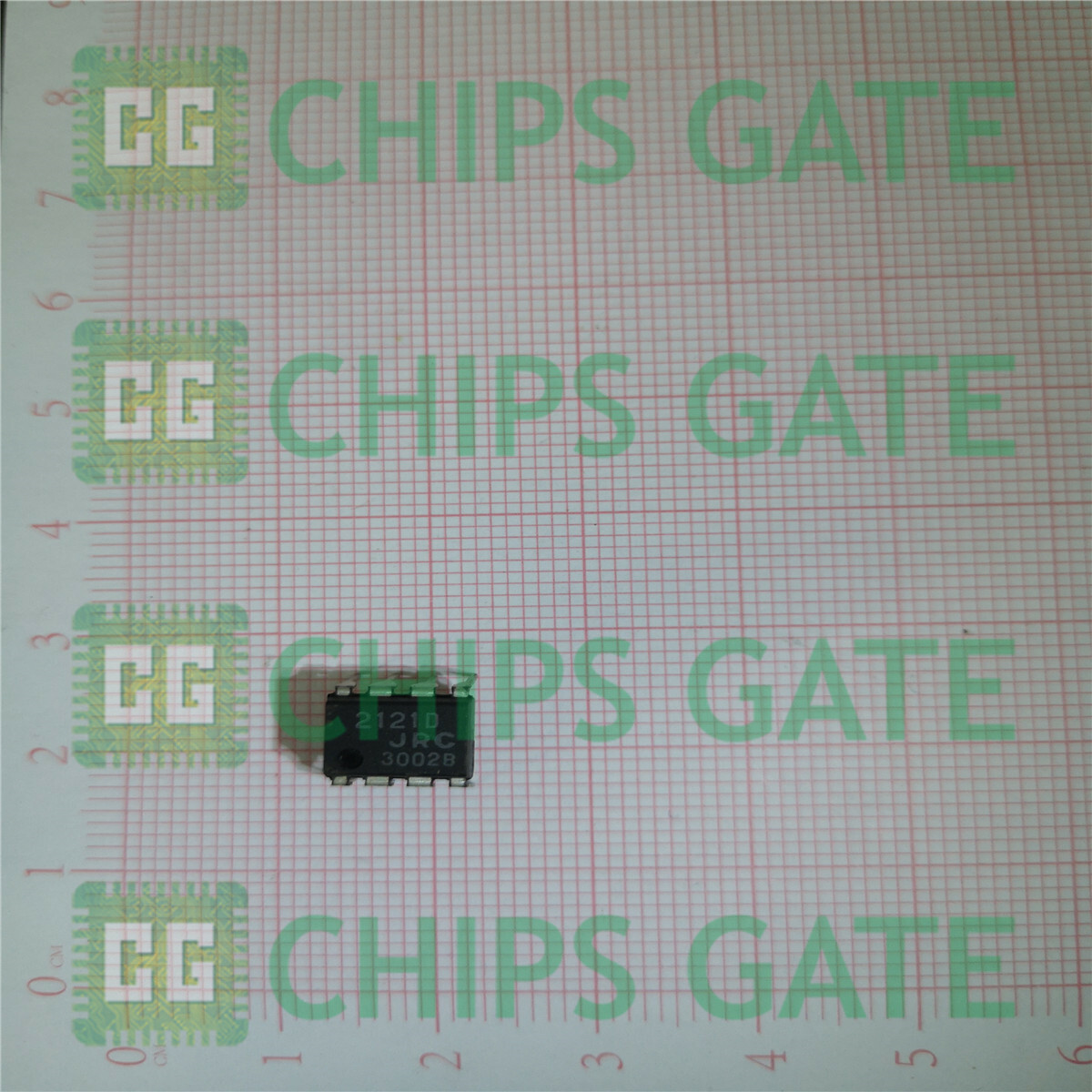 2PCS JRC NJM2121D DIP-8 IC OPAMP DUAL W/SW 2IN/1OUT