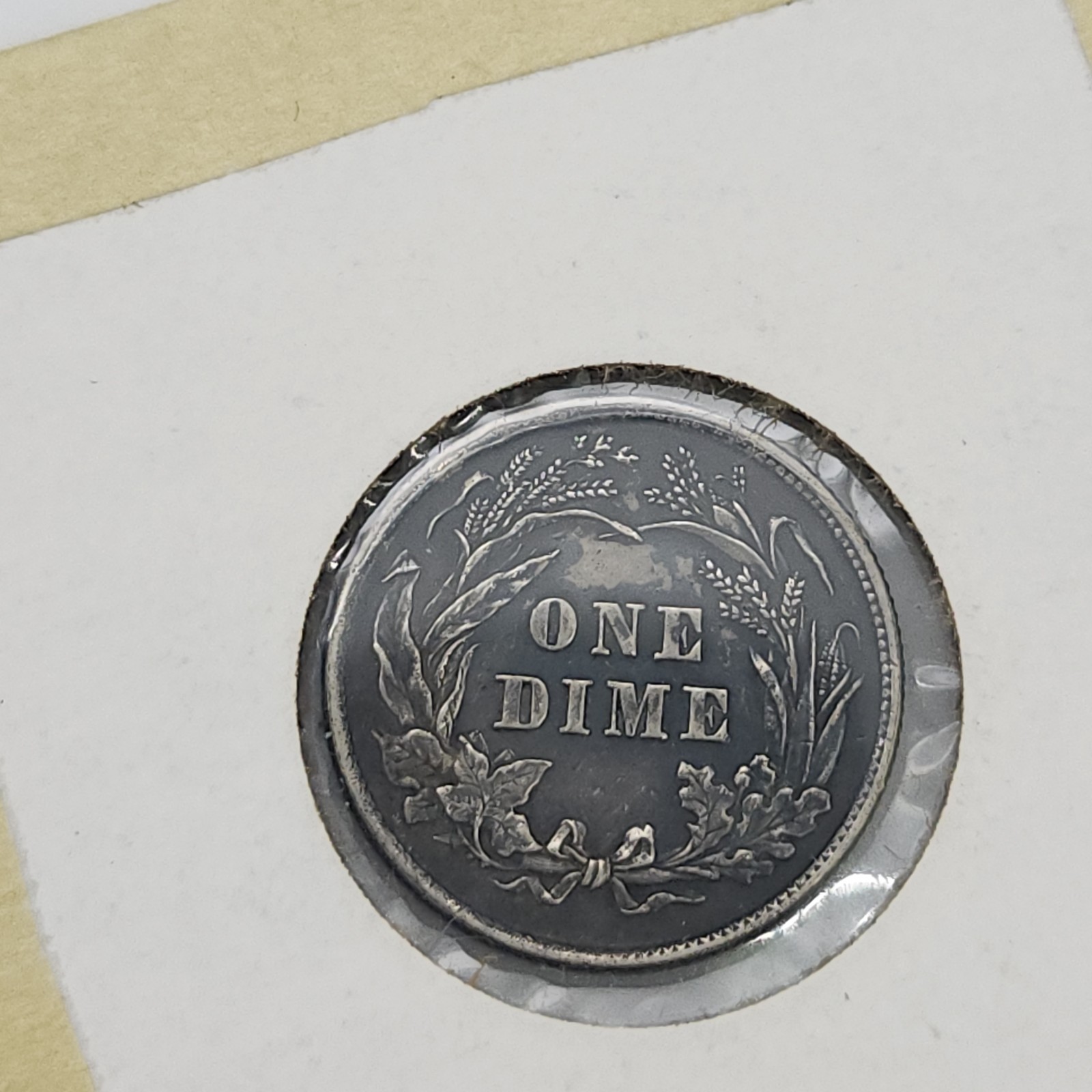 1892 Barber Dime Very Nice Condition Great Color
