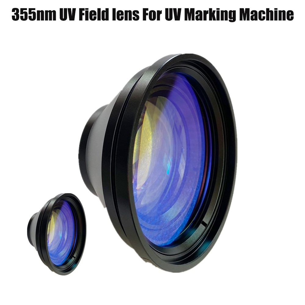 355nm UV Laser Lens 110*110mm Field Lens For JPT CRS 5W UV Laser Marking Machine