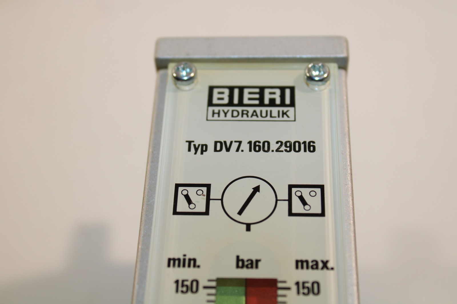Bieri Hydraulik DV7.160.29016 Pressure Switch NEW