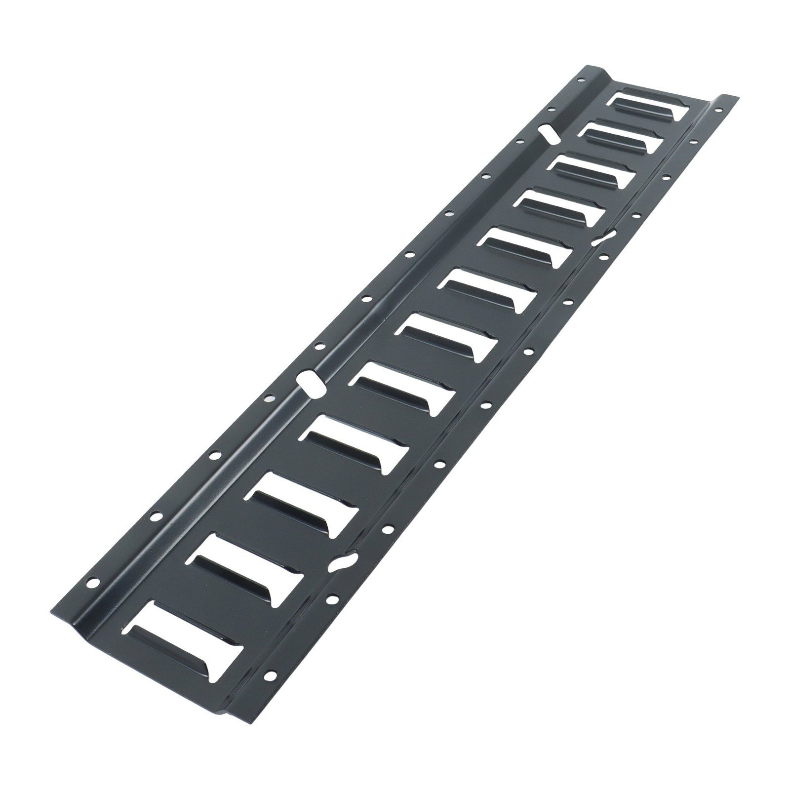 Universal 2FT E Track Rails 4 Pack Tie Down Anchor Kit Powder Coated Black
