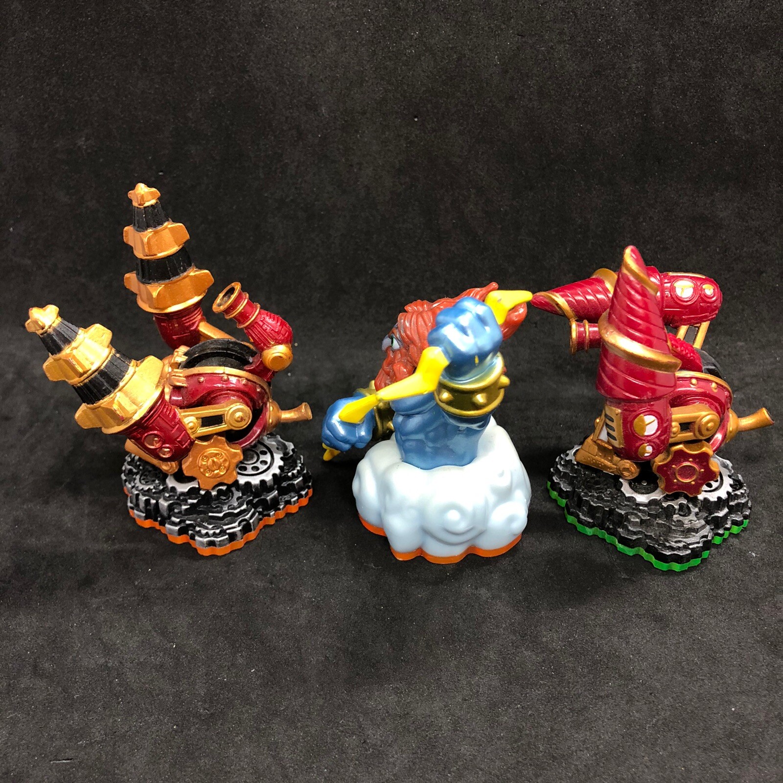 3 Skylanders Spyros Adventure Drill Sergeant Giants Drill Sergeant Lightning Rod