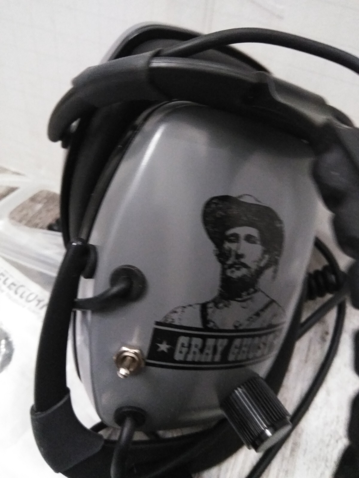 Detector Pro Gray Ghost Headphones No Down Time Metal Detecting