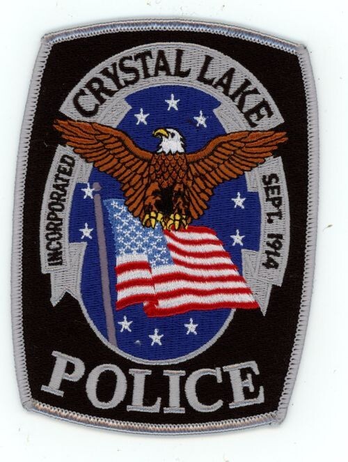ILLINOIS IL CRYSTAL LAKE POLICE NICE SHOULDER PATCH SHERIFF