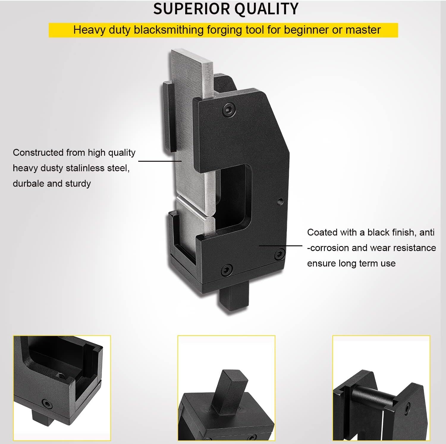 Blacksmith G2 Guillotine Tool - Blacksmith Slash Tool - Fullering Tool