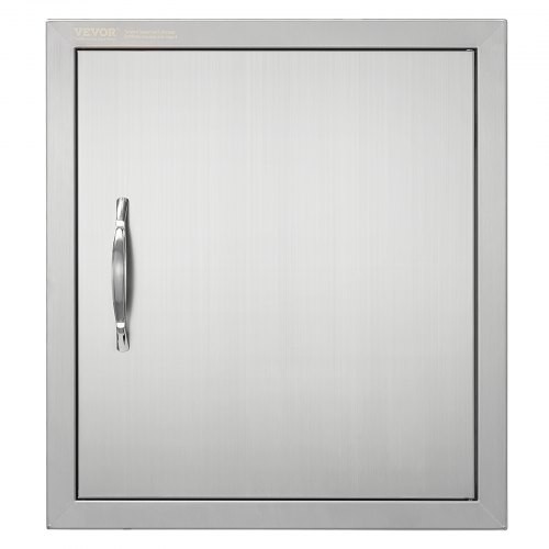BBQ Access Door, 18W x 20H Inch Single Outdoor Kitchen Door, Stainless Steel...