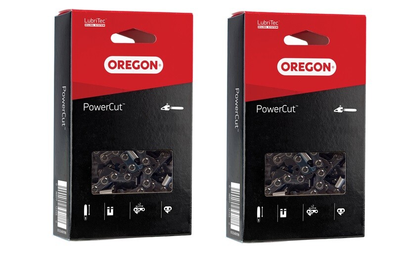 2PK Oregon 20LPX072G Powercut Saw Chain 18" replaces Husqvarna 5018408-72 H23-7