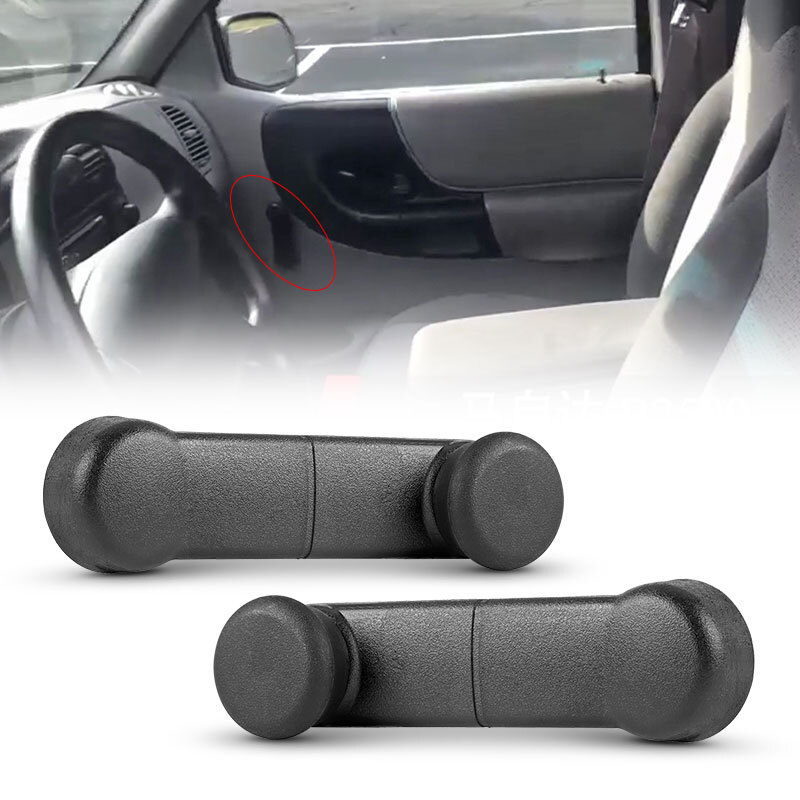 Inside Manual Window Crank Handles Black for 1993-2014 Ford RANGER F150 F350 US