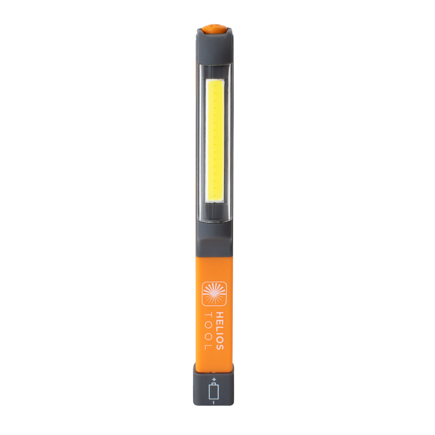 Helios LED Portable Handheld Inspection Flash Light Batteries Included (2 Pack)
