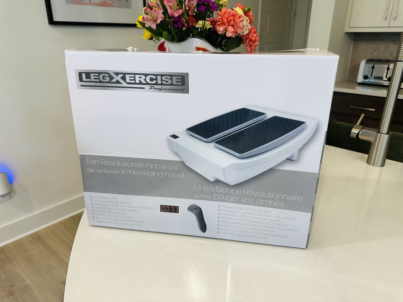 New LegXercise Pro LEGX-012 Motorized Leg Activator Exercise Machine W/ Remote