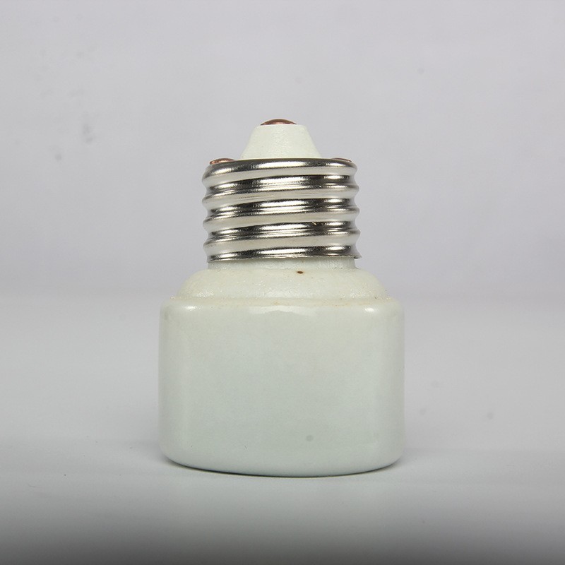1x E26 to E26 Light Socket Porcelain Ceramic Screw Socket Lamp Holder Bulb Base