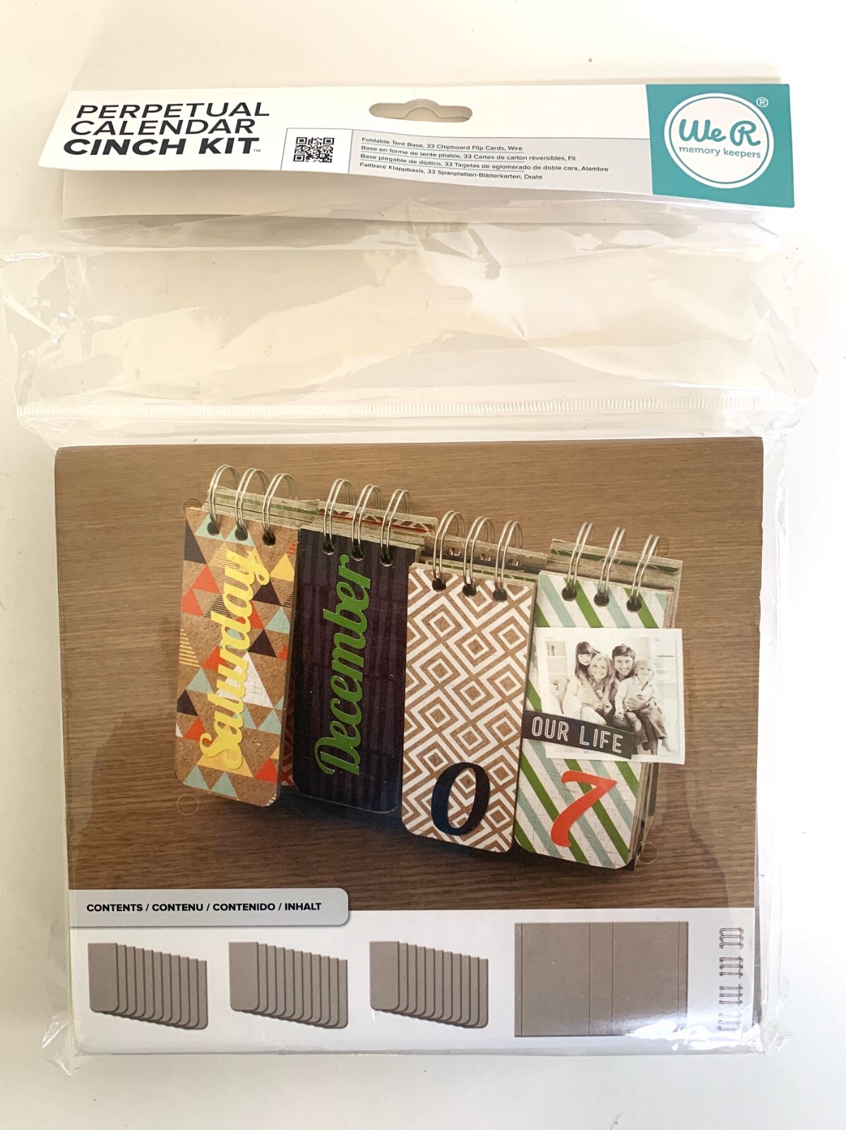 We R Memory Keepers PERPETUAL CALENDAR CINCH KIT