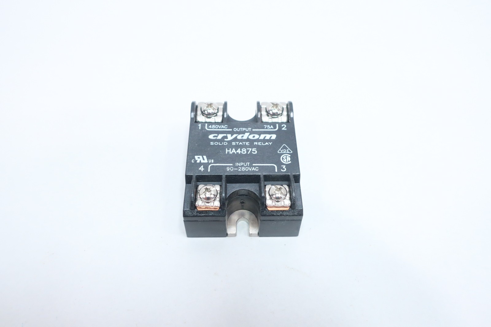Crydom HA4875 Solid State Relay 480v-ac 75a 90-280v-ac