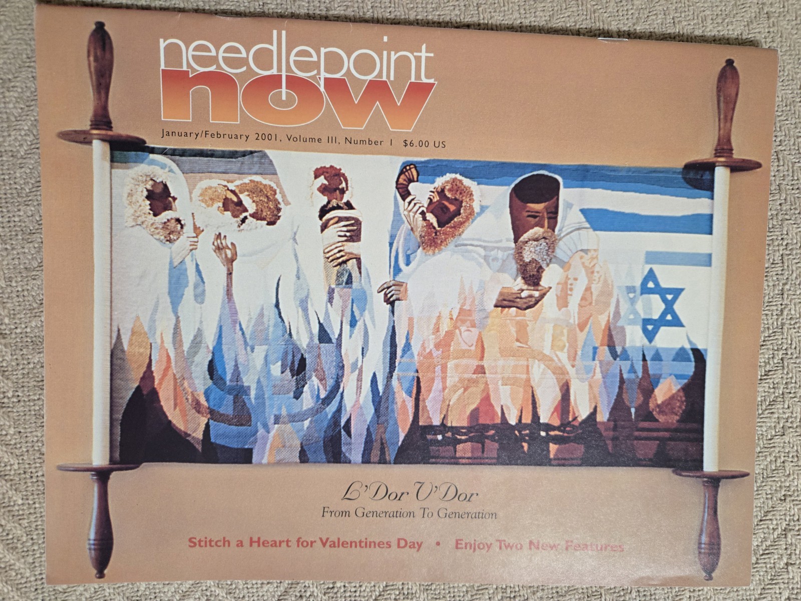 5 Needlepoint Now Magazine Select Back Issues - 1999, 2000, 2001, 2002