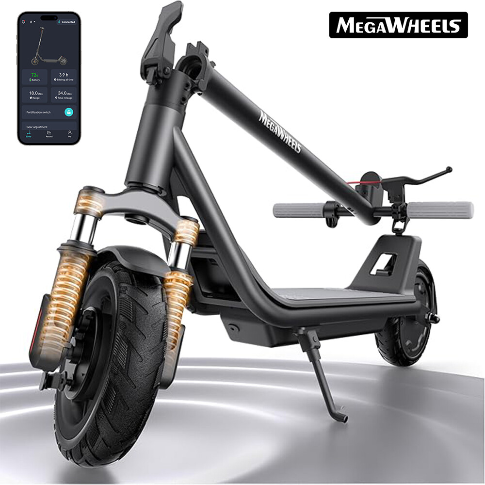 ELECTRIC SCOOTER DUAL FRONT SUSPENSION ESCOOTER FOR ADULTS &TEENS URBAN COMMUTER