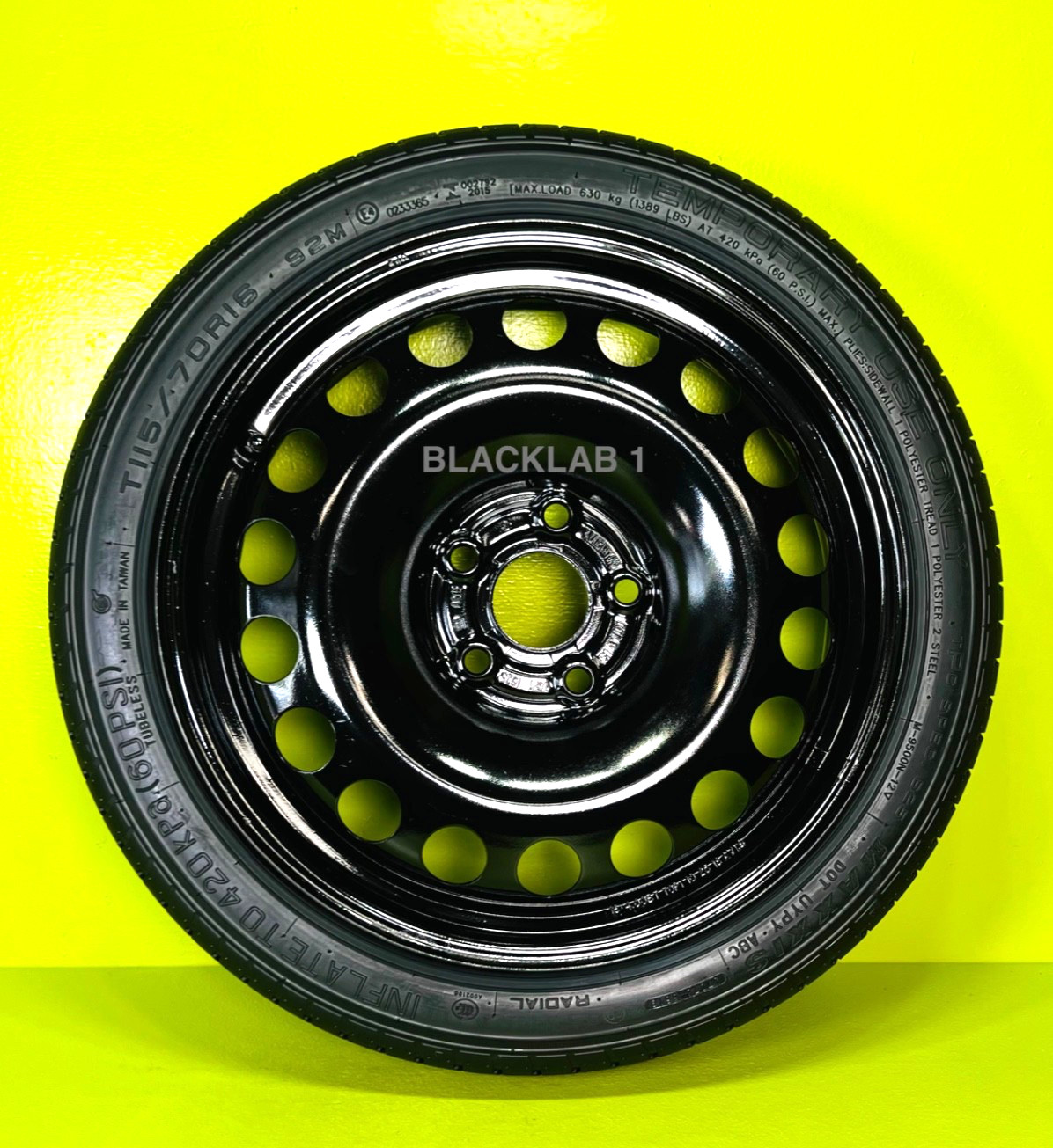EMERGENCY SPARE TIRE 16" FITS:2016 2017 2018 2019 2020 CHEVY CRUZE