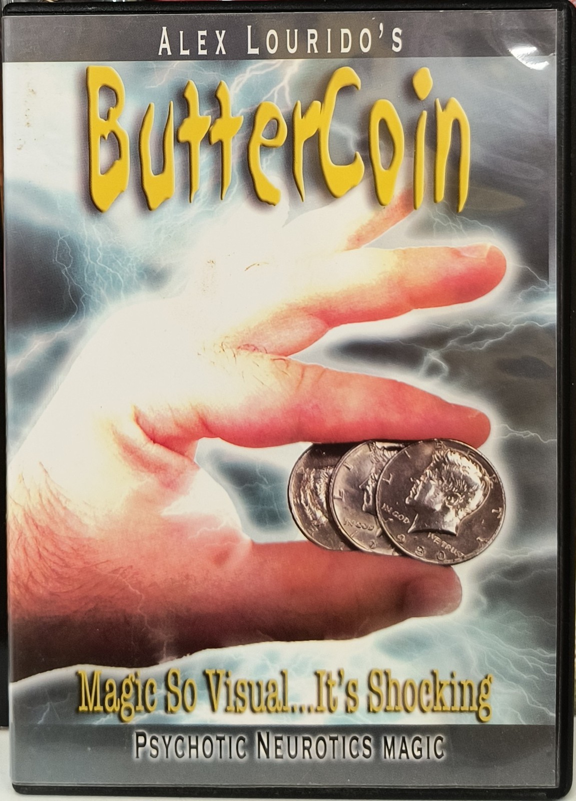 Butter Coin DVD Alex Lourido Mentalism Trick Magic