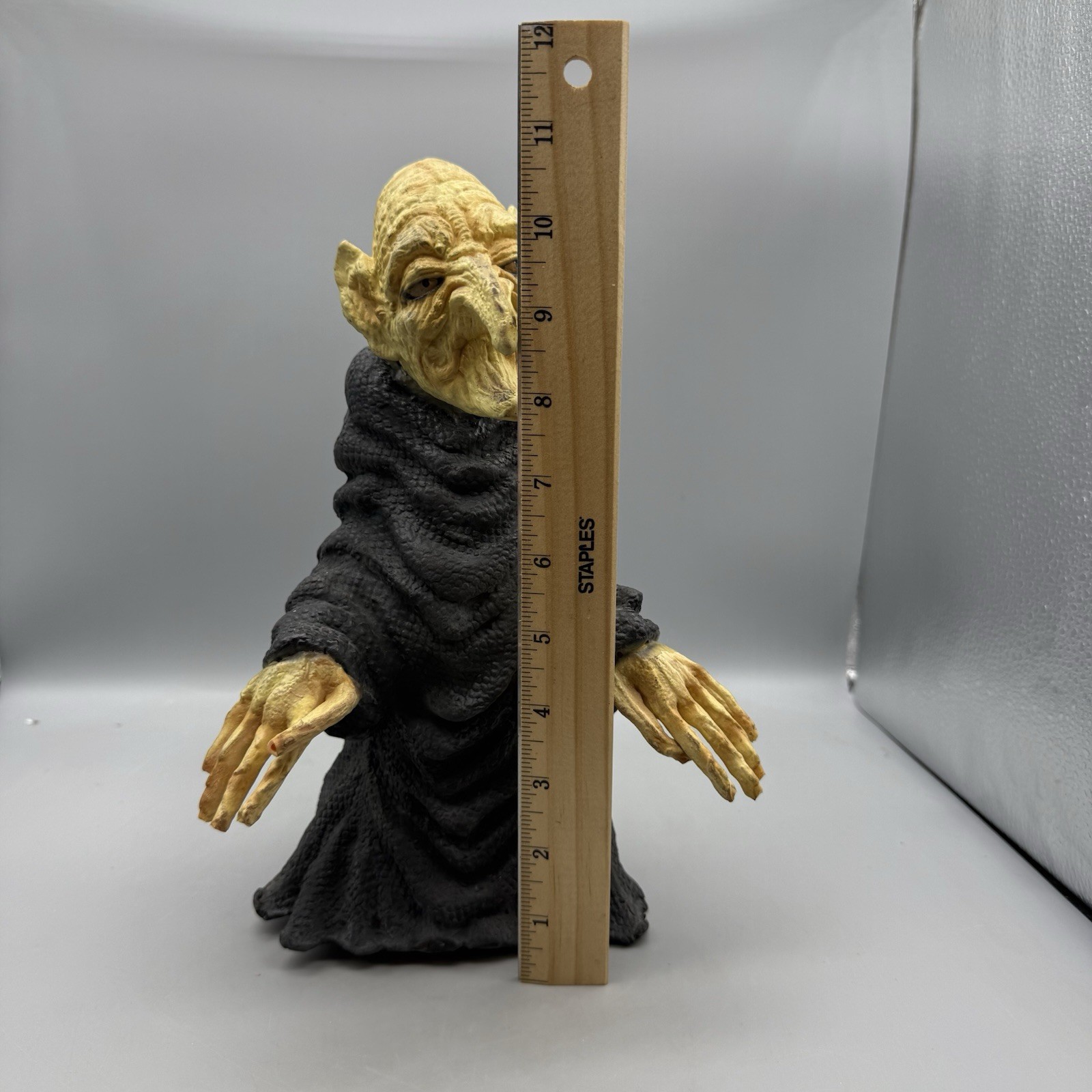 Nosferatu Vampire Halloween Deco Latex Foam Prop Haunted House 10.75” Vintage
