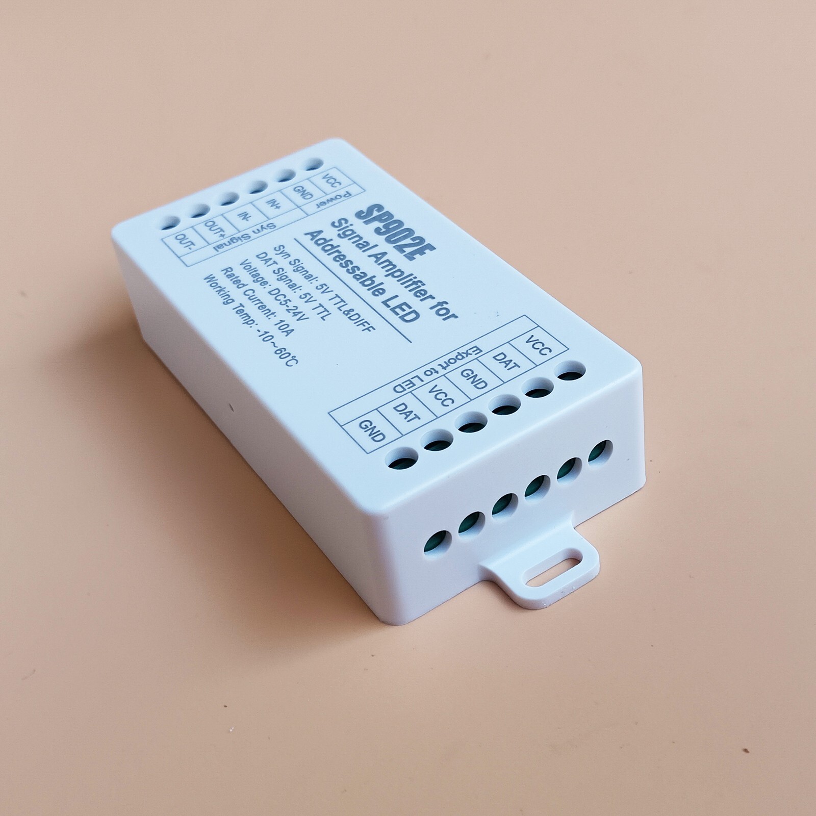 SP902E Signal Amplifier Data Repeater 5V-24V for Addressable LED Strip Light