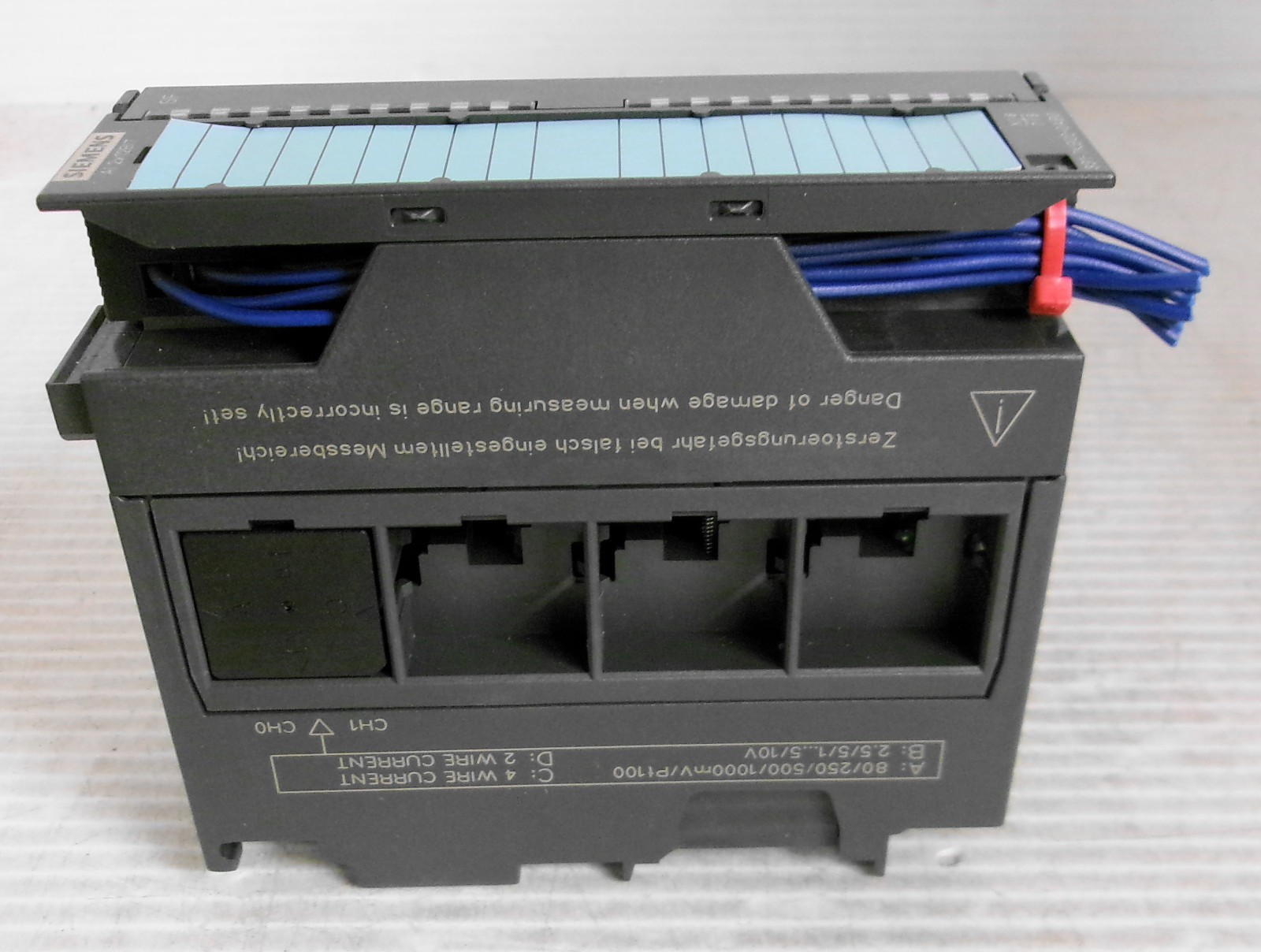 Siemens 6ES7 331-7KB02-0AB0 Analog Input Module AI 2X12Bit (USA SELLER)