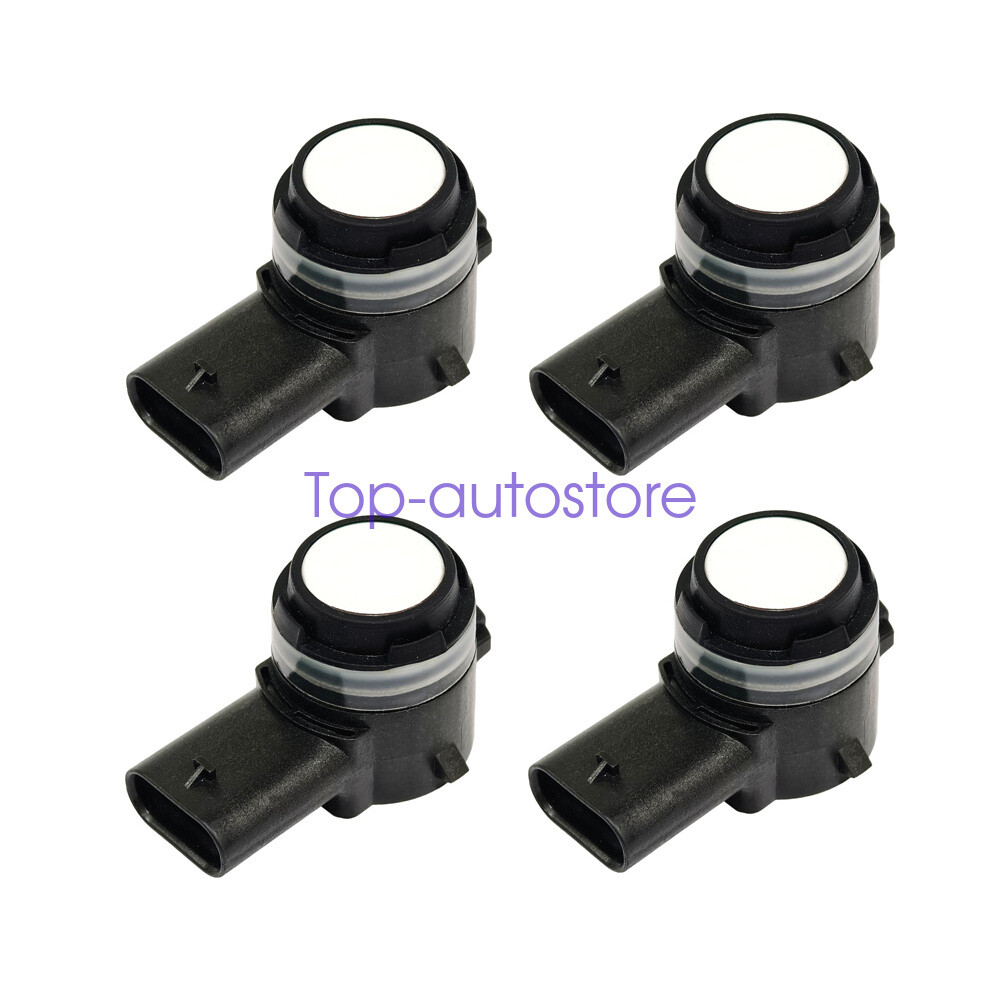 4PCS 2017-2022 Fits Tesla Model 3 / Y Bumper Parking Sensor White 1127503-11-D