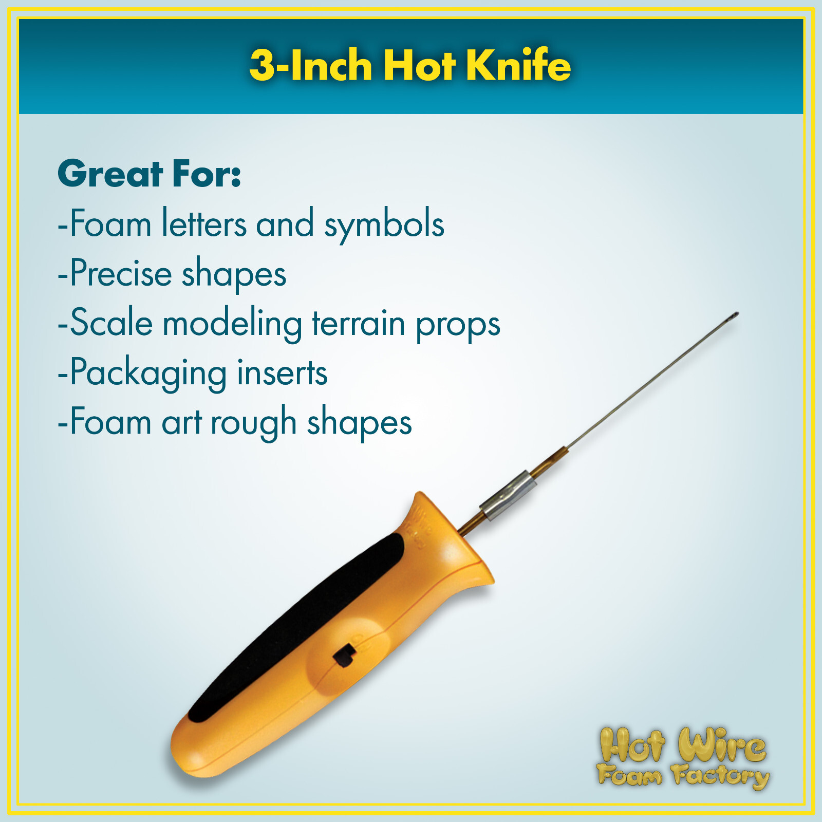 Hot Wire Foam Factory 4-in-1 Tool Kit #K05MS