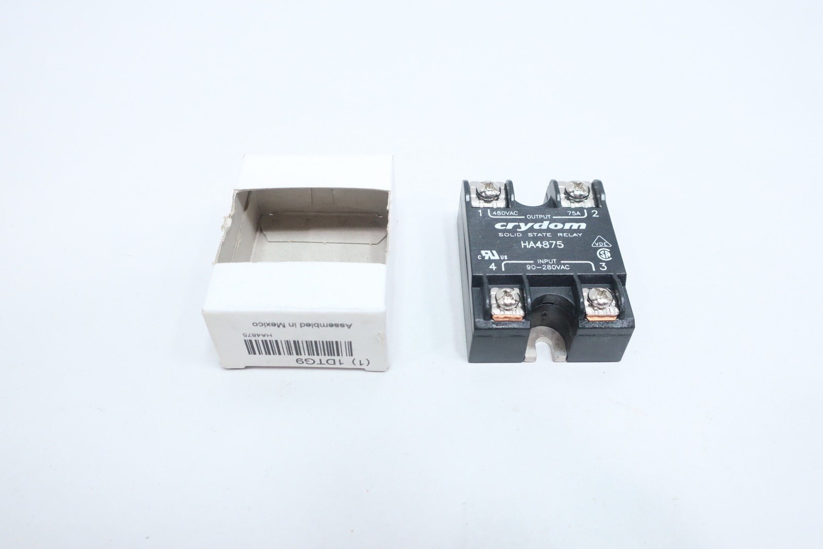 Crydom HA4875 Solid State Relay 480v-ac 75a 90-280v-ac