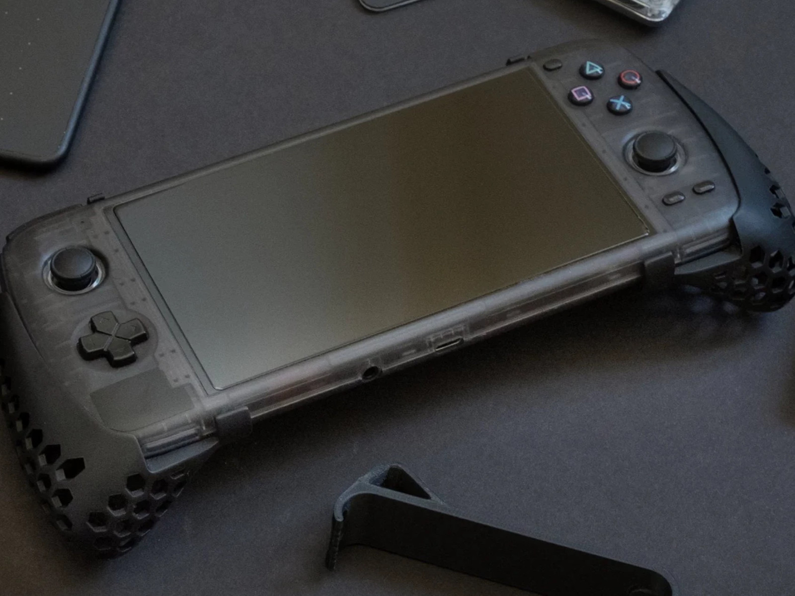 3D Printed Handhold Controller Grip Holder Handle Protector For Ayn Odin 1 Odin1