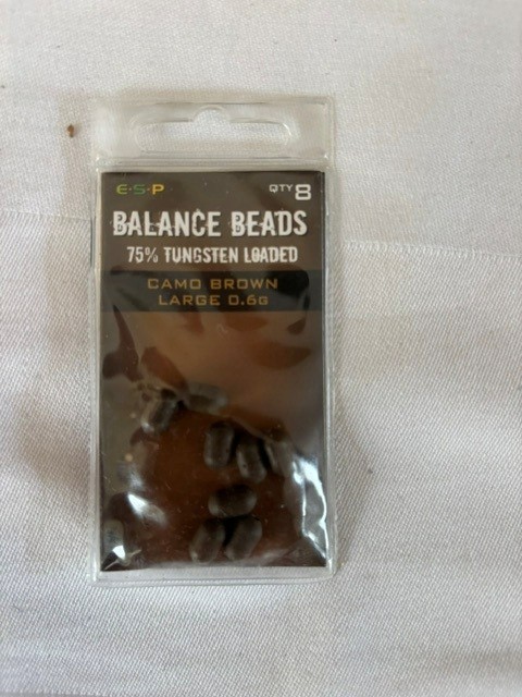 ESP Balance Beads 75% Tungsten Loaded Camo Brown E55