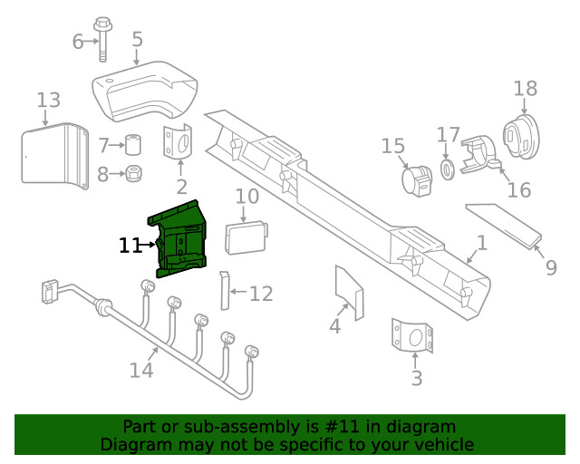 Genuine Blind Spot Detection System Warning Sensor Bracket 463-885-36-14