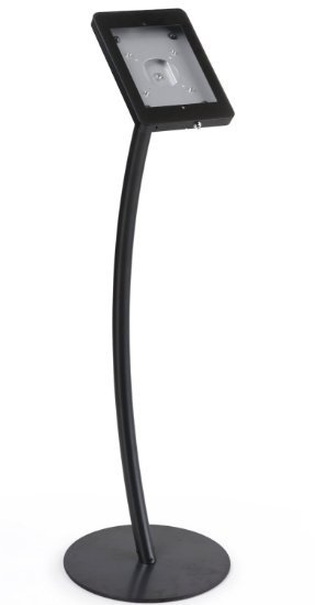 Floor Standing 10" iPad Tablet 2/3/4 Air 1/2 Hidden Home Button Locking Enclose
