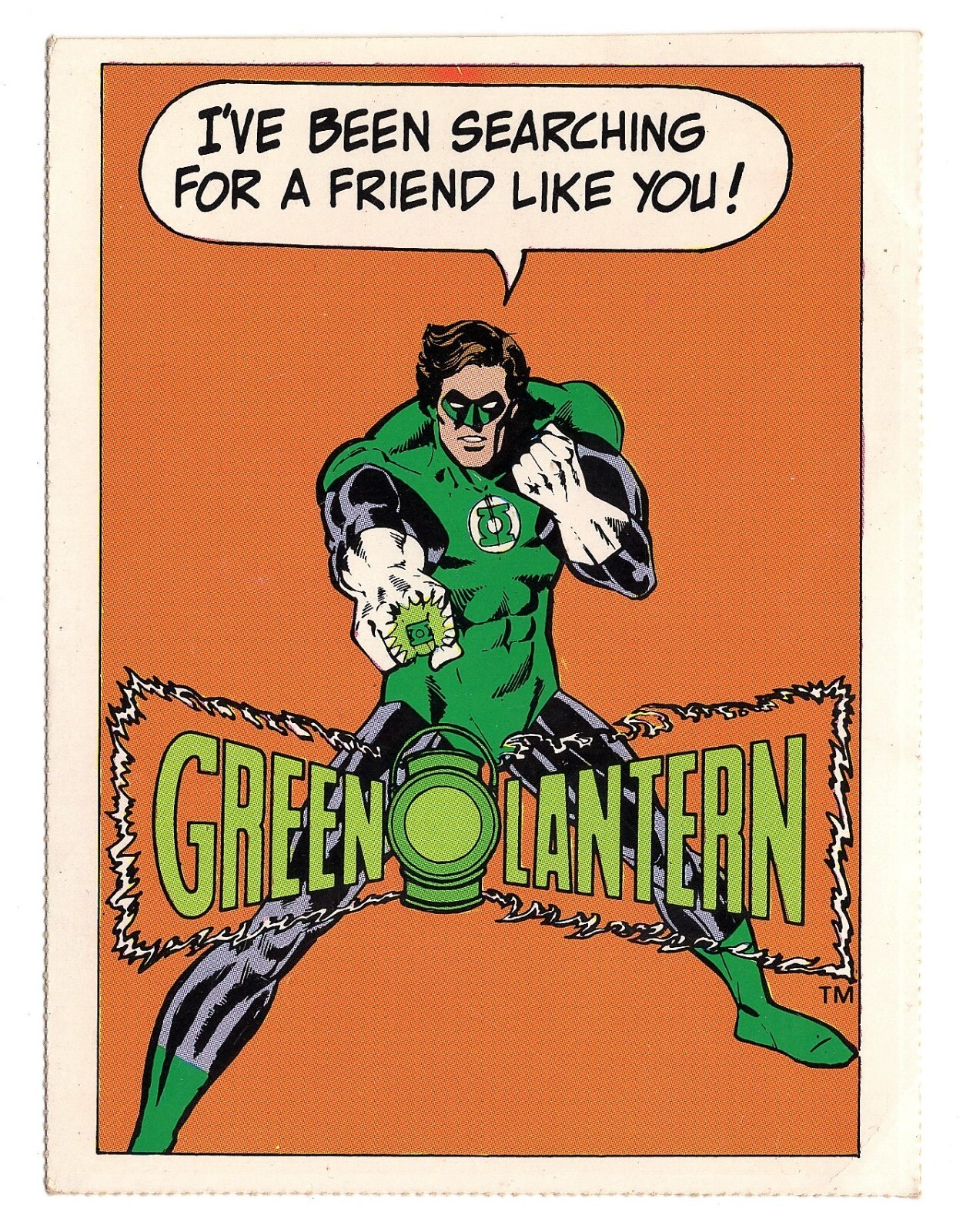 (2) ORIG 1981 DC COMICS SUPER HEROES POSTCARDS - UNUSED