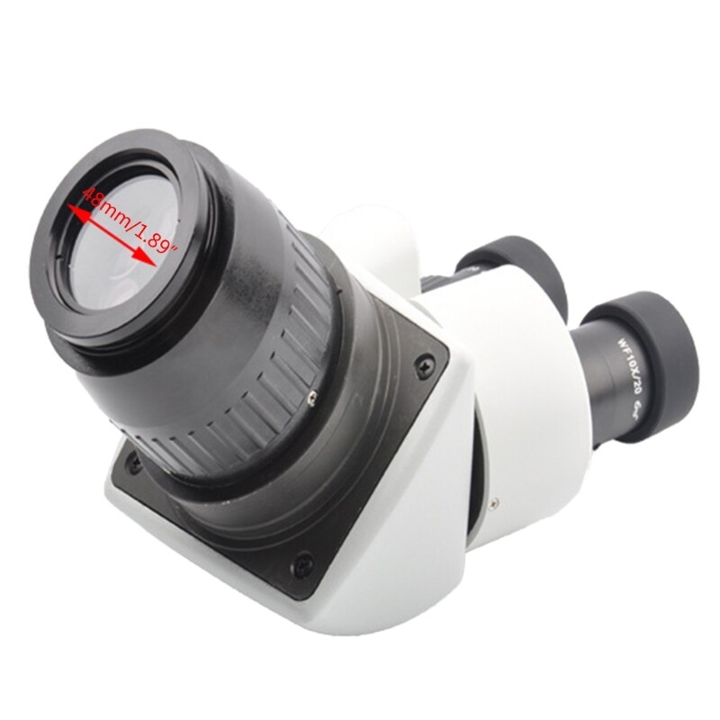 1X Trinocular Stereo Microscope Auxiliary Objective Lens Easy Installation