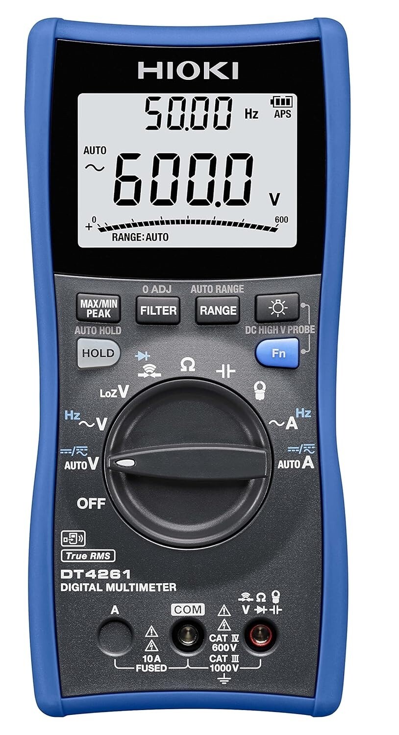 HIOKI DIGITAL MULTIMETER DT4261