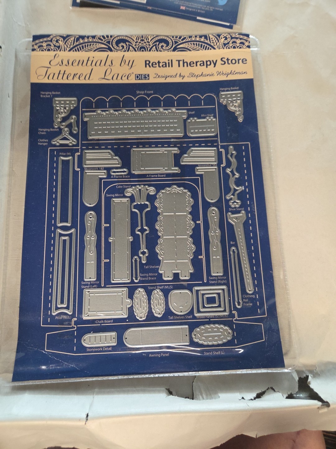Tattered Lace RETAIL THERAPY STORE Cutting Die