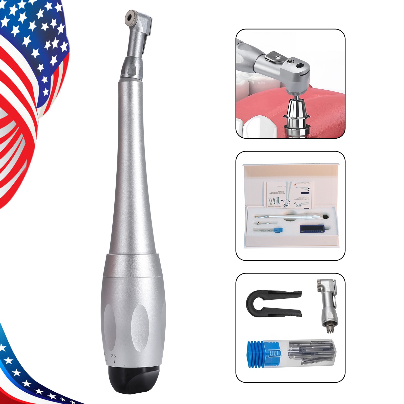 Dental Universal Implant Torque Wrench Handpiece Torque Wrench Driver USA