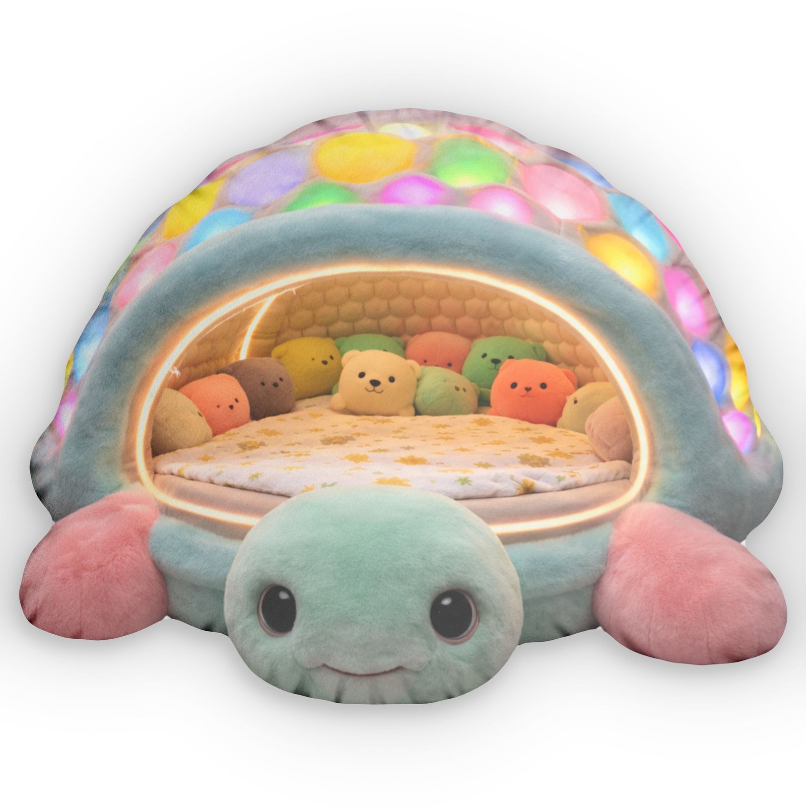 Giant Turtle Cave Kawaii Lounger Plush Bed Pillow - Shaped Cushion Pillow
