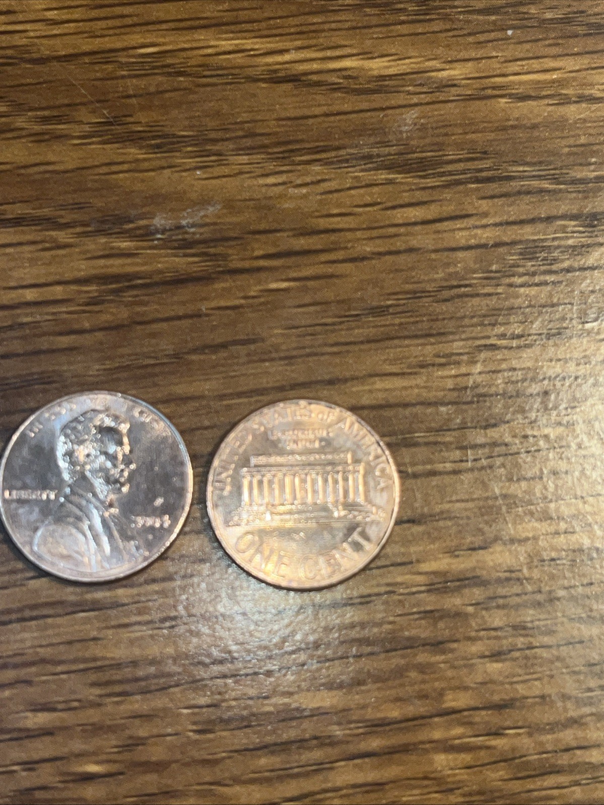 2- Lincoln Cent  2004-2005 LUSTER COINS