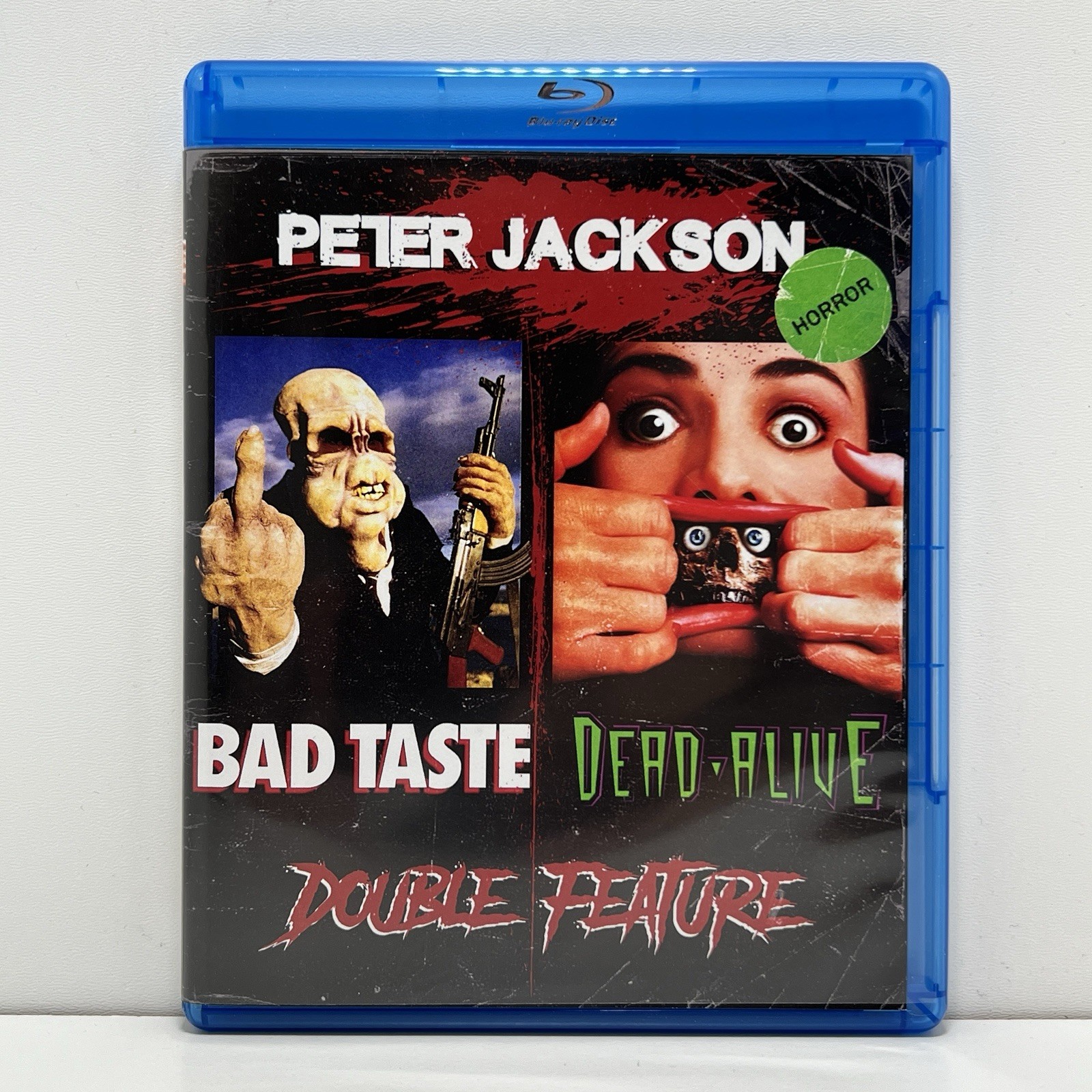 Bad Taste + Dead Alive (Braindead) Double Feature Region Free Blu-Ray Disc Cult