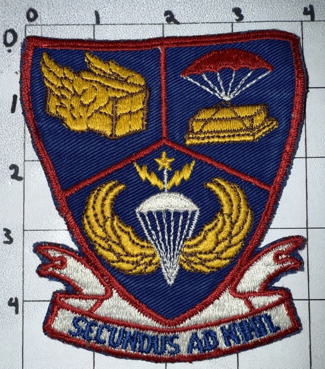 Vietnam War - 1970s USAF 2nd Aerial Port Squadron Patch (8)